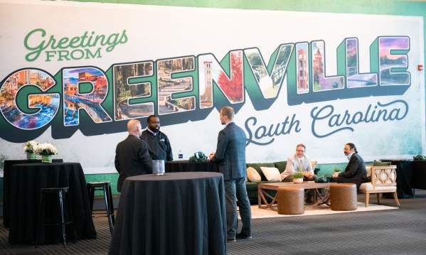 The 2023 Annual Meeting for VisitGreenvilleSC, held at the Greenville Convention Center, to review the past year's successes and the launch of a new brand.