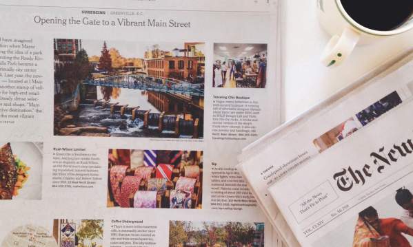 Image of the New York Times Newspaper.