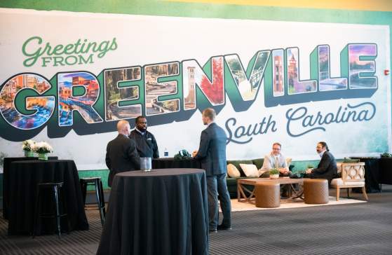 The 2023 Annual Meeting for VisitGreenvilleSC, held at the Greenville Convention Center, to review the past year's successes and the launch of a new brand.