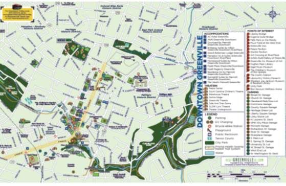 2024 Downtown Greenville Map