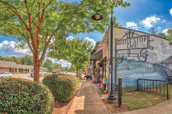 If you're in the need to take a load off, the Whistle Stop Cafe is the perfect place to kick up your feet and sink your teeth into some southern comfort after enjoying a day in Travelers Rest.