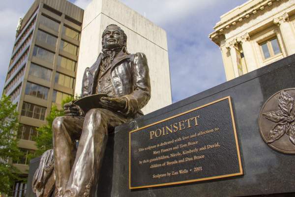Joel Poinsett Statue