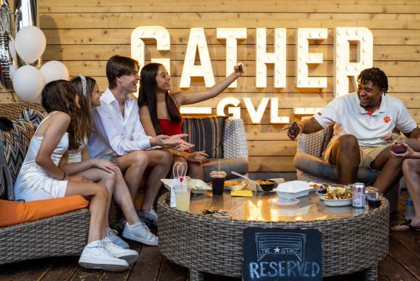 Whether you're in the mood for good food, good company, or both...Gather GVL has you covered at their eclectic food hall with plenty of delicious options in a fun atmosphere.