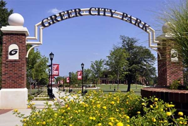 Greer City Park Entrance