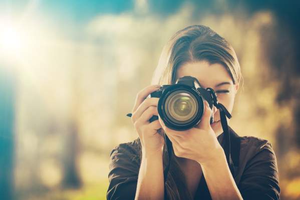 Woman Taking Photo