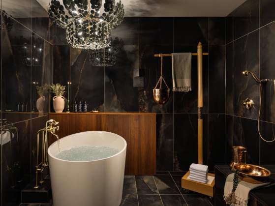 The Altar Spa- a photo of inside a spa with a spa soaking tub