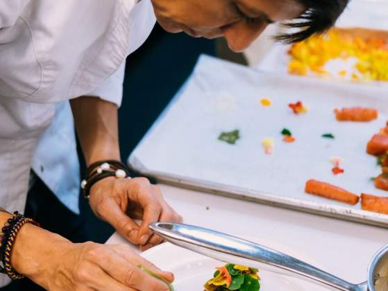 Chef at Seeing Stars Euphoria Event