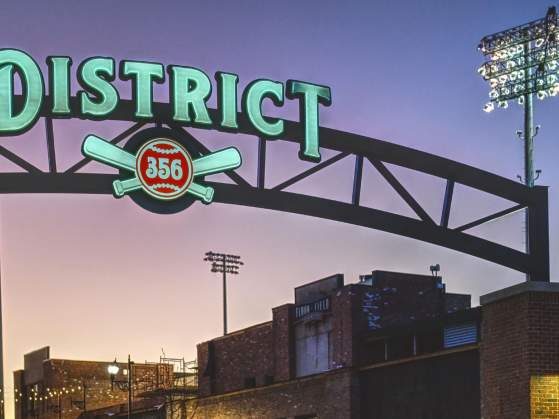 District 356, the gateway to all things fun at the Fluor Field at the West End!