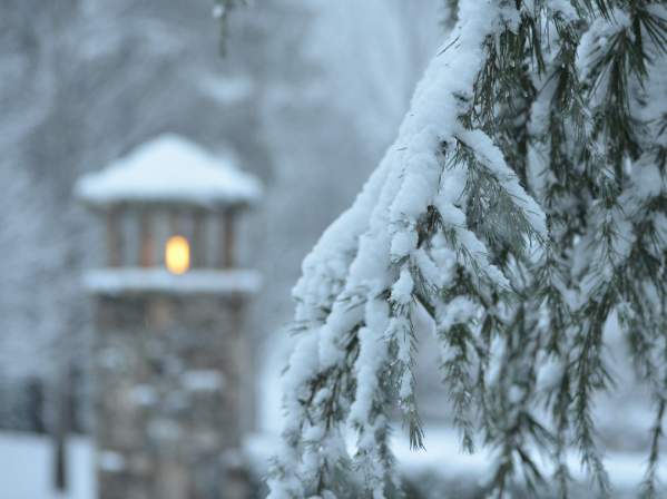 Snow on the Great Lawn at The Reserve