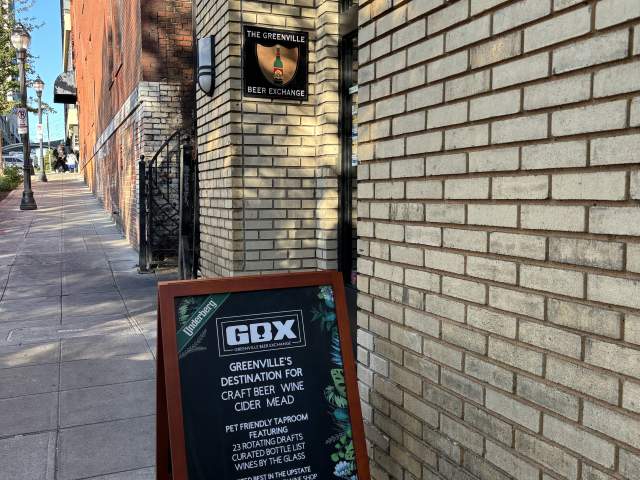 Greenville Beer Exchange exerior