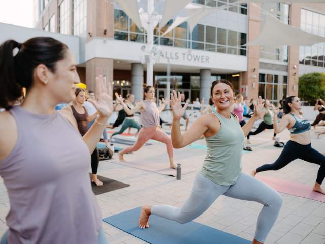 Yoga Class at Camperdown Plaza