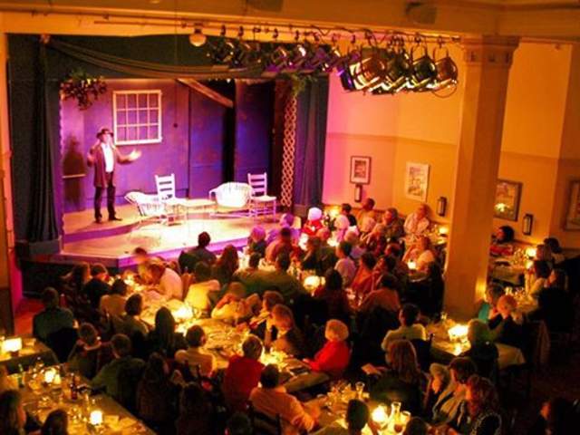 A theatrical production at Cafe And Then Some in downtown Greenville, SC.