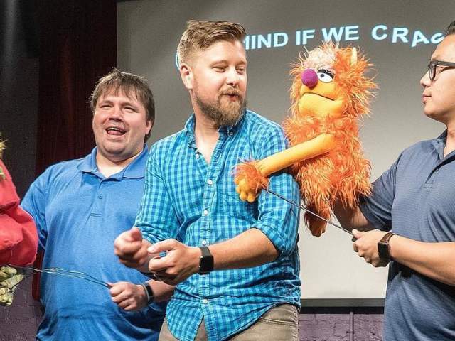 No Strings Attached, feat. Larry and Friends! Mind If We Crash Here Improv Jam at Coffee Underground in Greenville, SC.