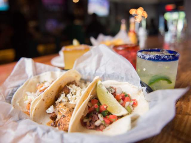 Cantina 76 is a lively, independently-owned restaurant and bar that specializes in Mexican-inspired cuisine and hand-crafted margaritas, providing a fast yet satisfying dining experience in a casual, upbeat atmosphere that encourages guests to hang out before, during and after dining.