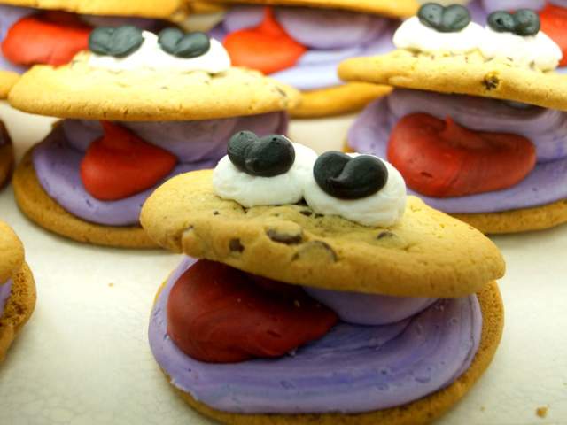 Creatively decorated cookies