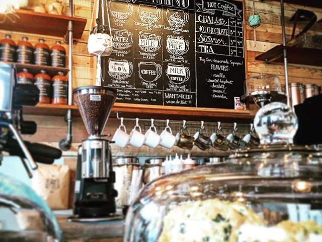 Starting my #morning over #coffee at @thevillagegrind in @villagegvl with @danwaldo talking #EDGYideas #extremeaction #vision and building a personal #brand And don't forget those #breakfast scones from @swamprabbitcafe  I'm having a #goodmorning in #yeahTHATgreenville are you? #motivation #success #winning