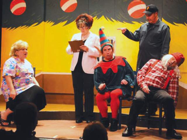 A Christmas comedic theatrical production put on by Cafe And Then Some in Greenville, SC.