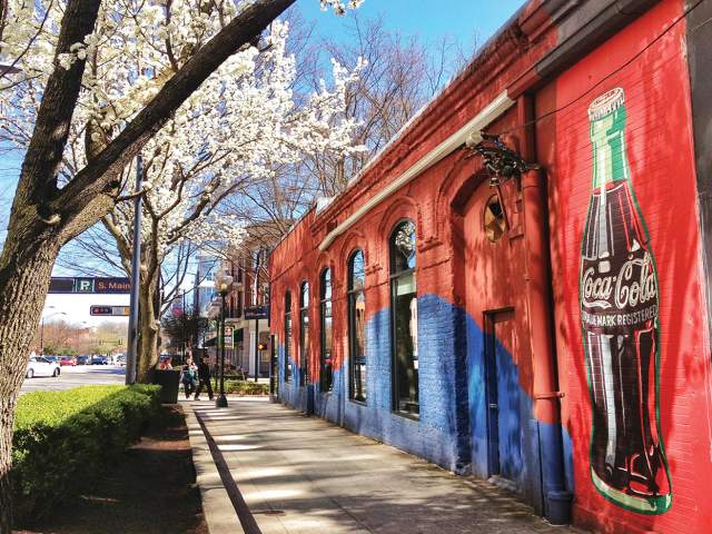 Vibrant Tapestries: Exploring Greenville's Murals