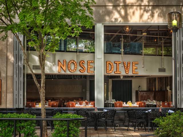 Exterior of the Nose DIve