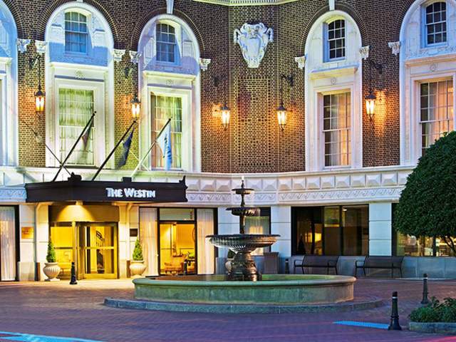 Exterior of The Westin Poinsett Greenville