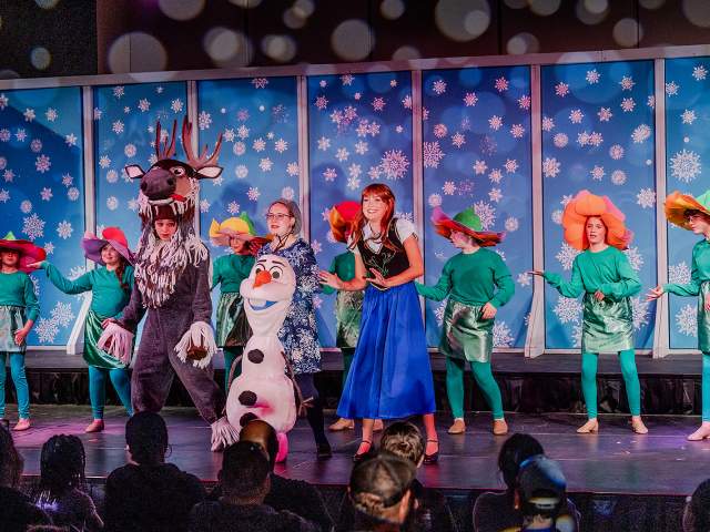 A production of "Frozen, Jr." as put on by the Greer Children's Theatre in Greer, SC.