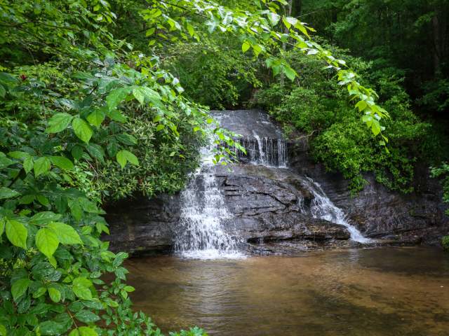 Lower Wildcat Falls near Greenville, SC