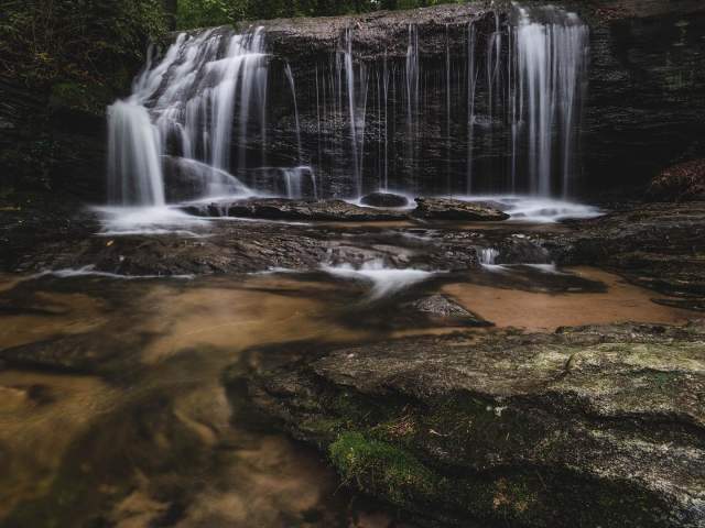 Middle Falls at Wildcat Wayside