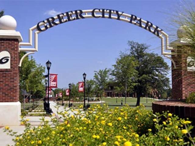 Greer City Park Entrance