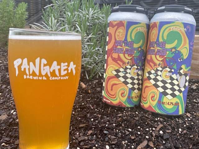 Beers on tap at Pangaea Brewing Company
