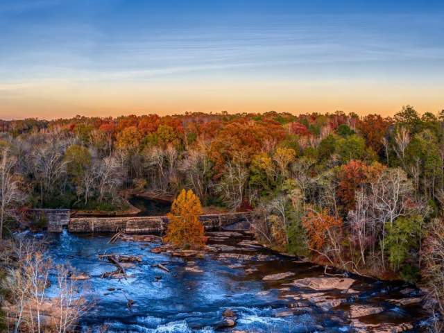 View of Cedar Shoals