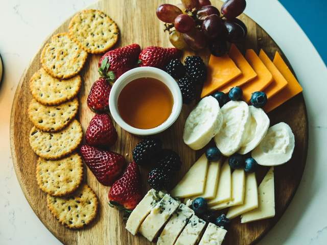 A made-to-order charcuterie and cheese board at The Cocktail Company in downtown Greenville, SC.