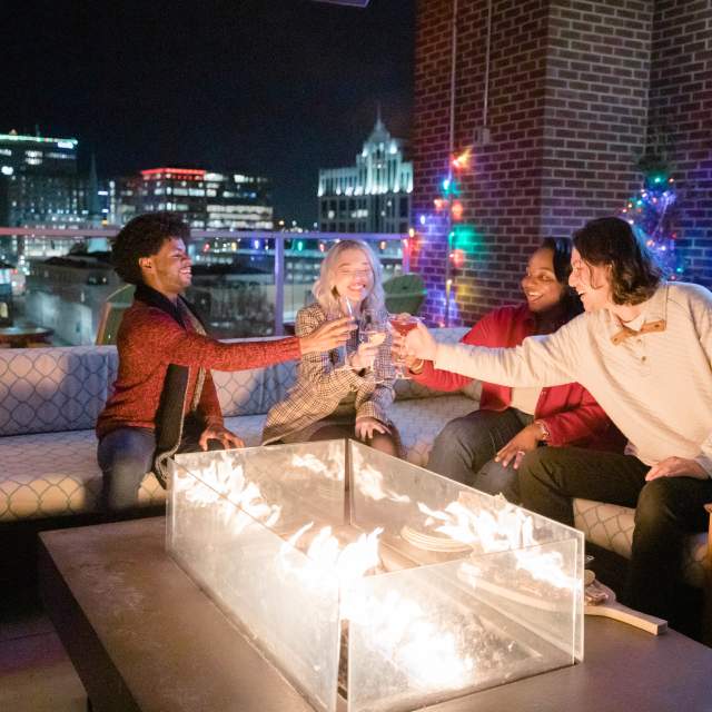 Immerse yourself in our wall-to-wall festive experience with great photo opportunities, food and drink specials and all around holiday fun!