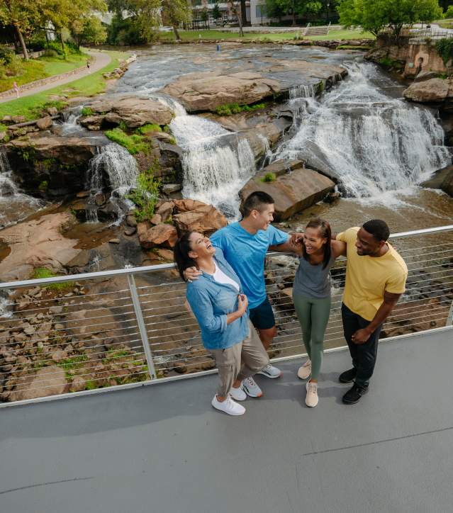 VisitGreenvilleSC new brand photoshoot with Miles Partnership Advertising Agency.