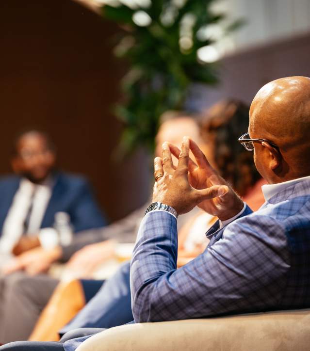 Greenville, SC's Economic Development Panel held at the ONE Center.