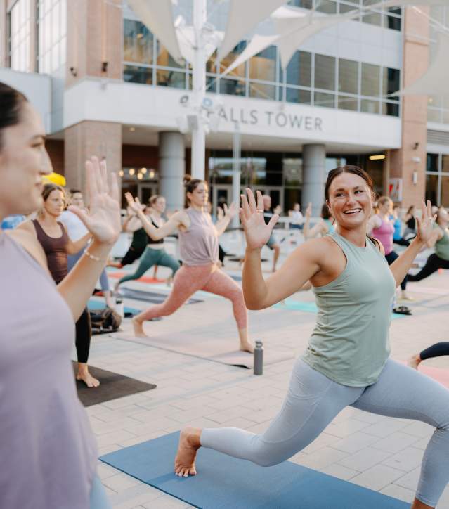 Yoga Class at Camperdown Plaza