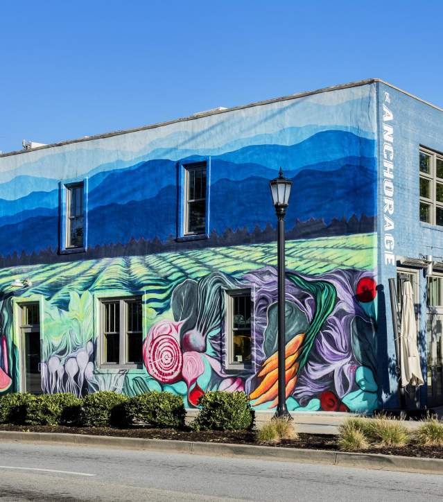 The Anchorage Restaurant in the West Village area of Greenville