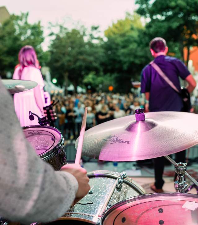 Fall For Greenville Food and Music festival in Downtown Greenville