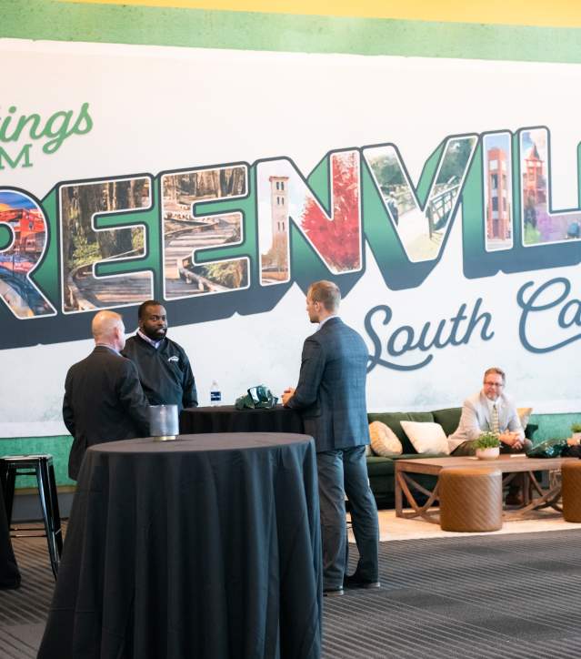 The 2023 Annual Meeting for VisitGreenvilleSC, held at the Greenville Convention Center, to review the past year's successes and the launch of a new brand.