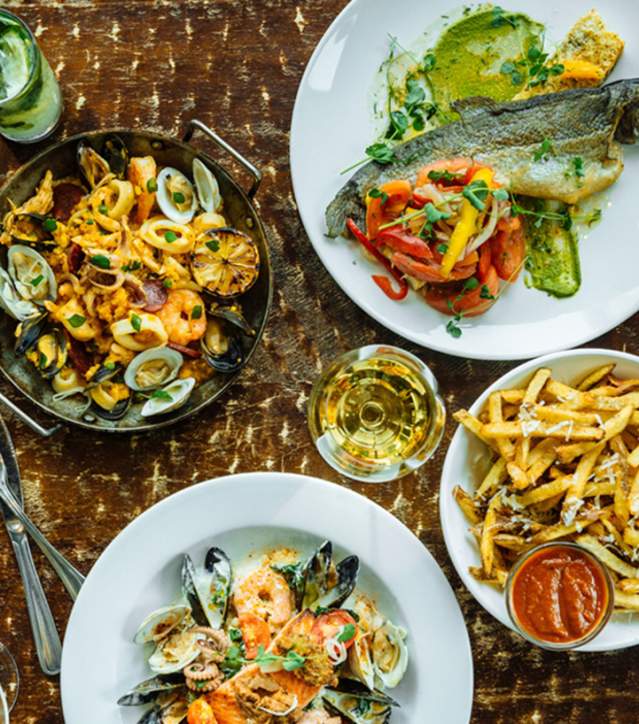Meals from The Lazy Goat in Greenville, SC