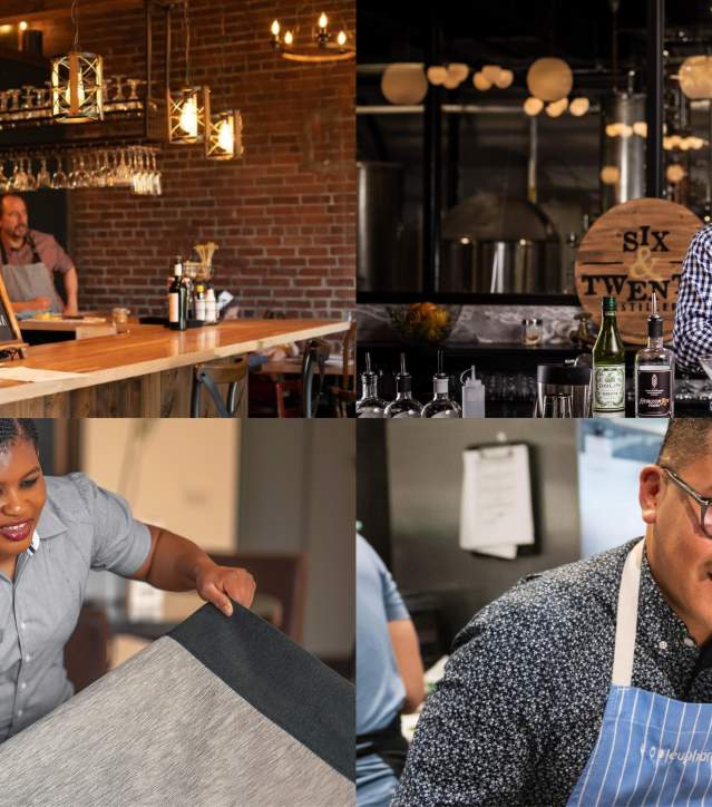 Hospitality Heroes Collage Image