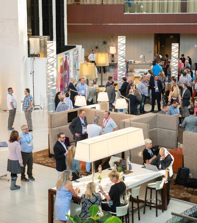 Event in Hyatt Lobby
