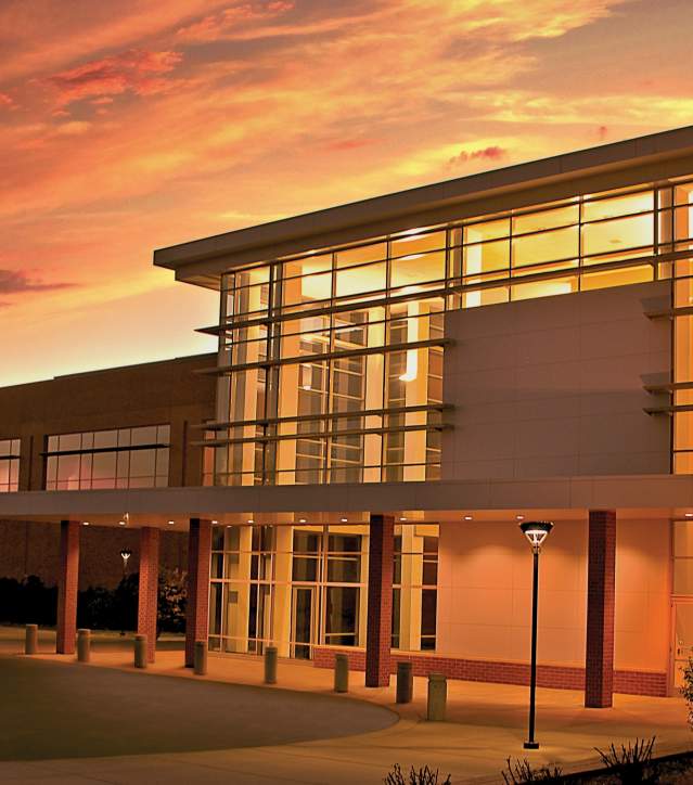 Exterior of Greenville Convention Center
