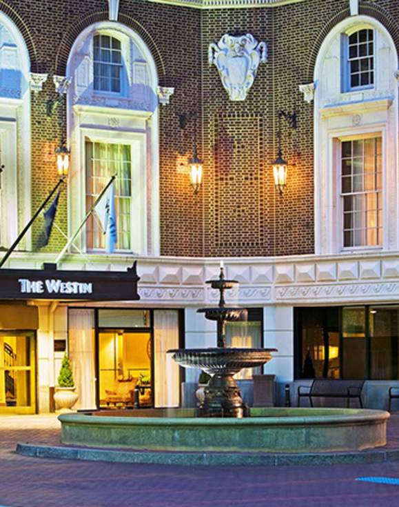 Exterior of The Westin Poinsett Greenville