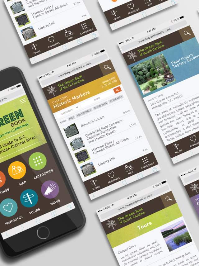Mobile Listings Green Book of SC