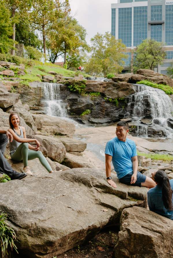 VisitGreenvilleSC new brand photoshoot with Miles Partnership Advertising Agency.