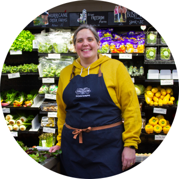 Swamp Rabbit Cafe & Grocery chef and kitchen manager - Jeanne Koenigsberg