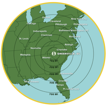 Convenient Southeast Location Graphic