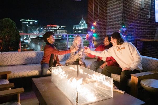 Immerse yourself in our wall-to-wall festive experience with great photo opportunities, food and drink specials and all around holiday fun!