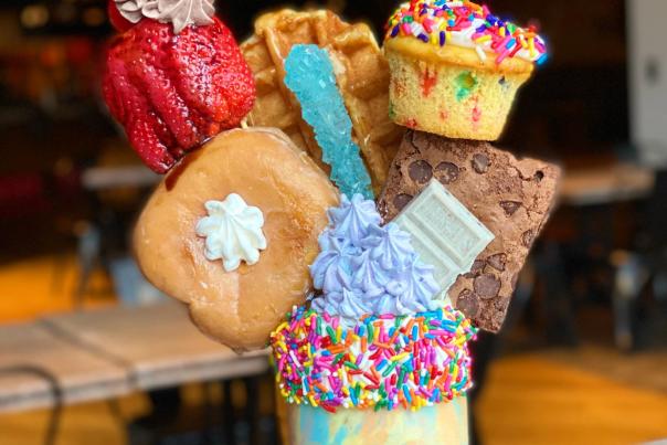 Crazy, edible designs are kinda their thing at Crazy Mason! A sweet stop to satisfy your sugar craving located in downtown Greenville, SC!