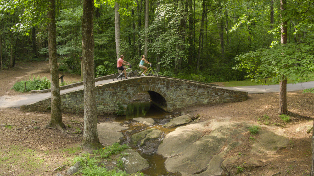 Explore the Swamp Rabbit Trail in Greenville, SC